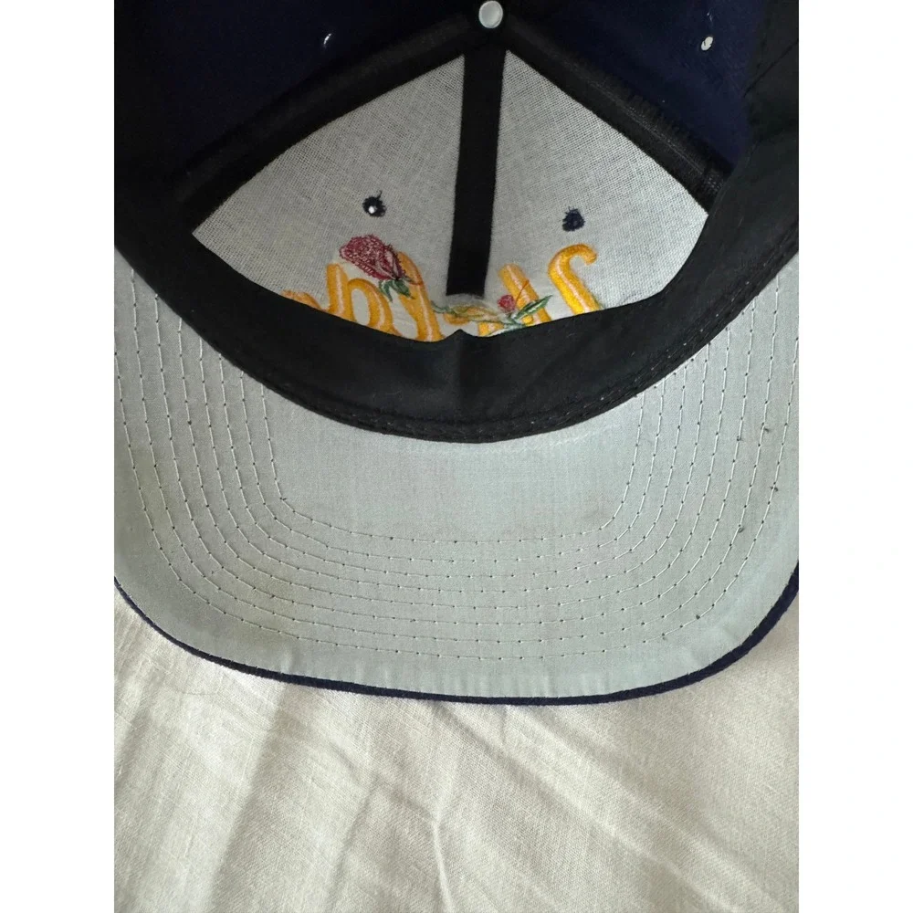 Vintage UCLA 1999 Rose Bowl Snapback Hat Navy Blue California Headwear Mens Cap